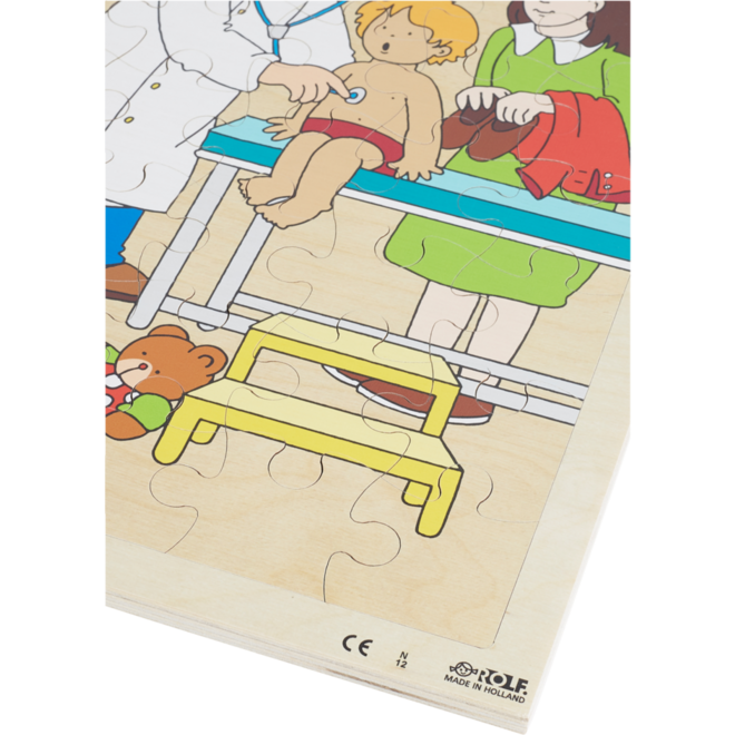 Rolf Puzzels - Puzzel eerste hulp, 64 stukjes
