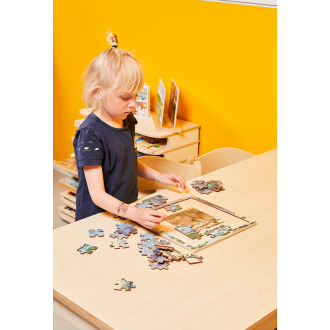 Rolf Puzzels - Puzzel olifanten, 36 stukjes
