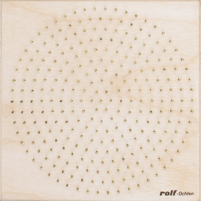 Rolf More - Kralenplankje rond hout