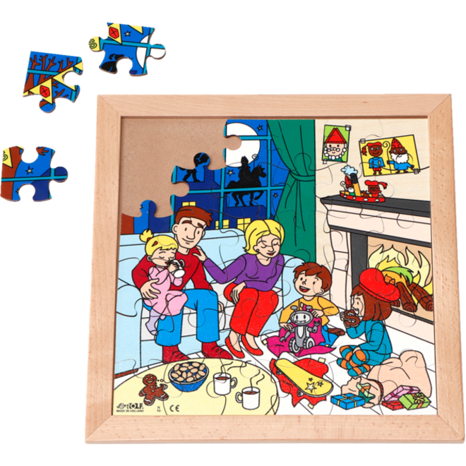Rolf Puzzels - Puzzel Sint, 36 stukjes