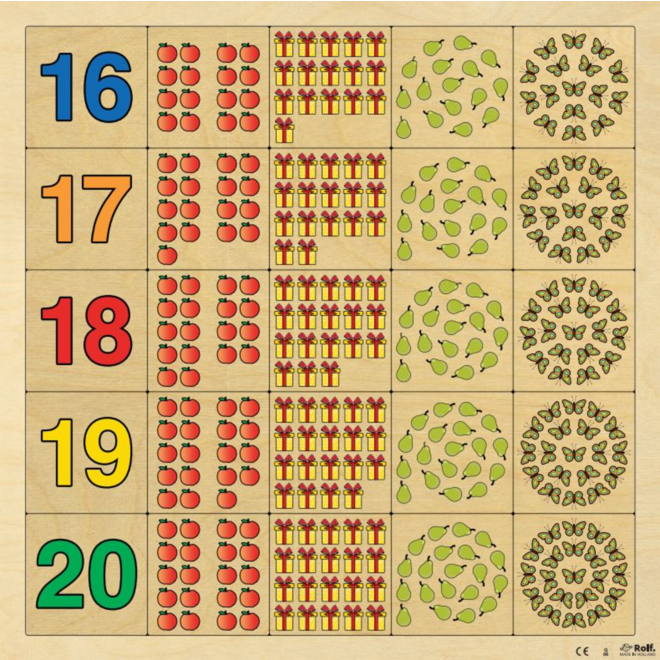 Rolf More - Lotto serie tellen 11 - 20