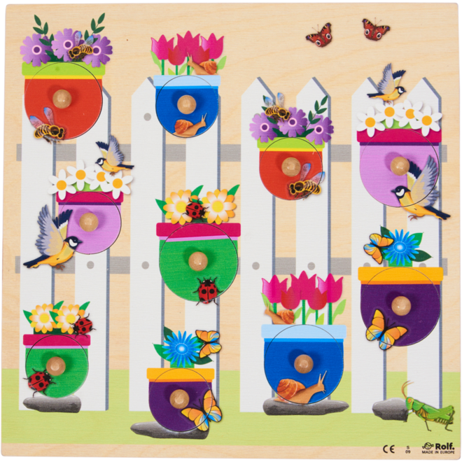 Rolf Puzzels - Knoppenpuzzel Bloemen