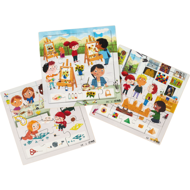 Rolf Puzzels - puzzelserie Kunst
