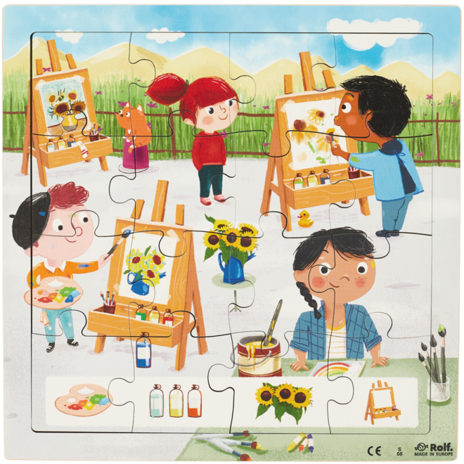 Rolf Puzzels - puzzelserie Kunst