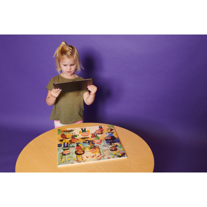 Rolf Connect - Puzzel de band, 81 stukjes