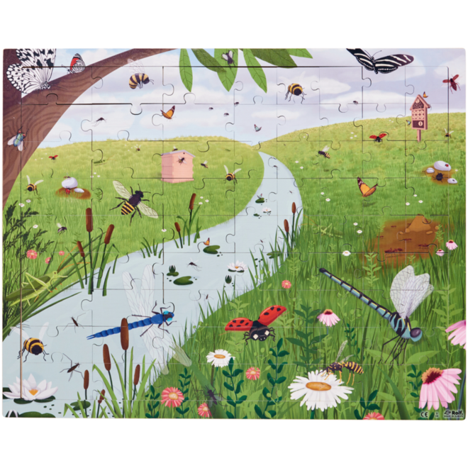 Rolf Puzzels - Puzzelserie Natuurtuin (2stuks)