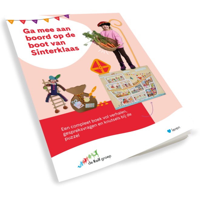 Rolf Puzzels - De boot van Sinterklaas, inclusief boek
