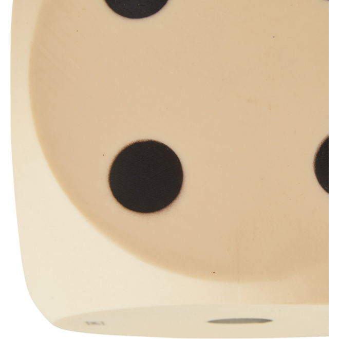 Rolf More - Dobbelsteen kunststof met stippen 10 cm