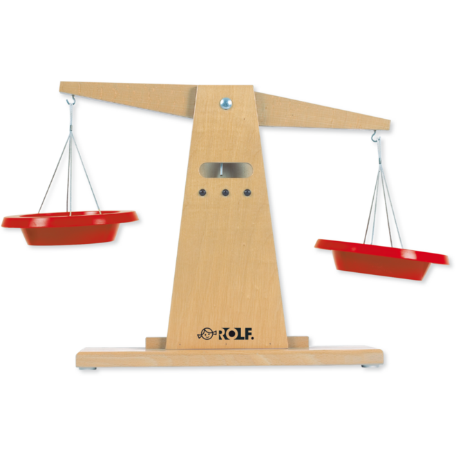 Rolf More - Weegschaal hout