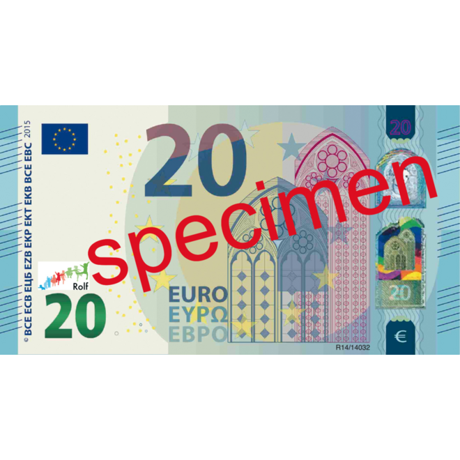 Rolf More - Bankbiljet   20 euro, 100 stuks