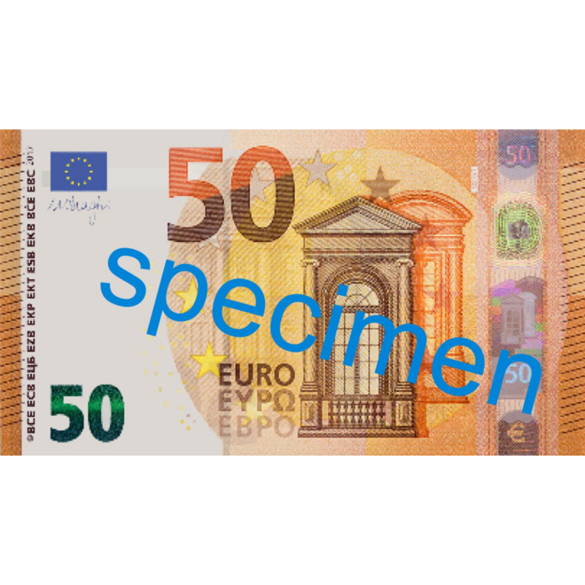 Rolf More - Bankbiljet  50 euro, 100 stuks
