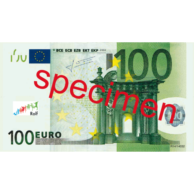 Rolf More - Bankbiljet 100 euro, 100 stuks