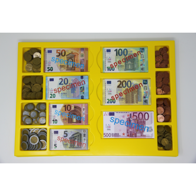 Rolf More - Eurogeld sorteerset voor 2 leerlingen