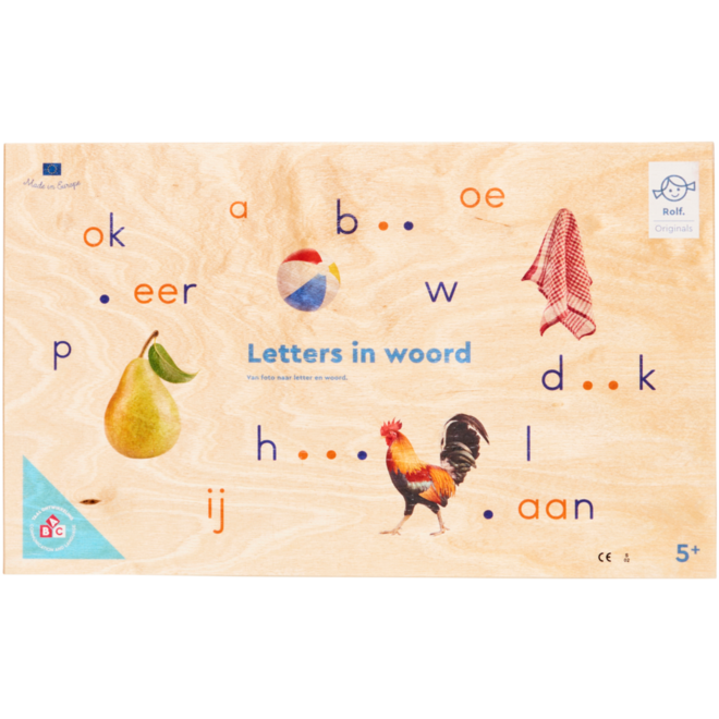 Rolf Originals - Letters in woord