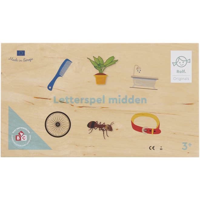 Rolf Originals – Letterspel Midden