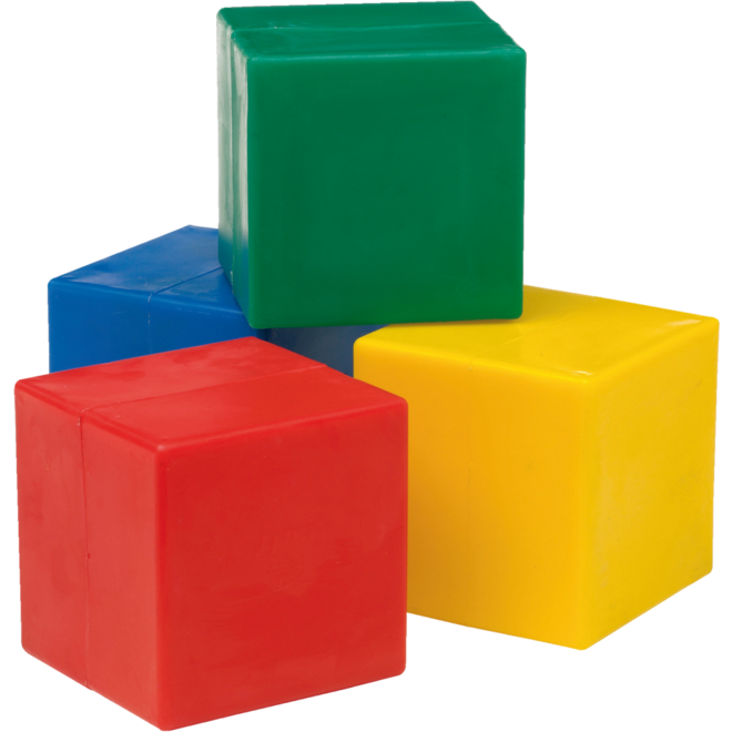 Rolf More - Bouwkubus rood