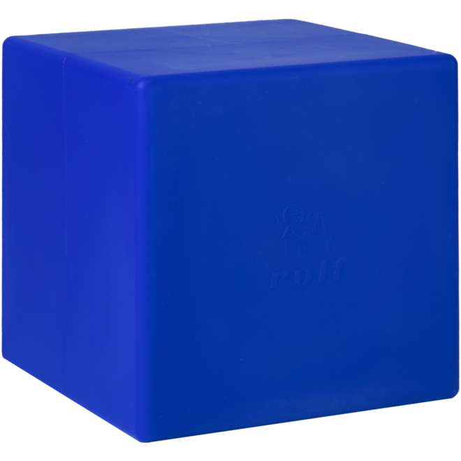 Rolf More - Bouwkubus blauw