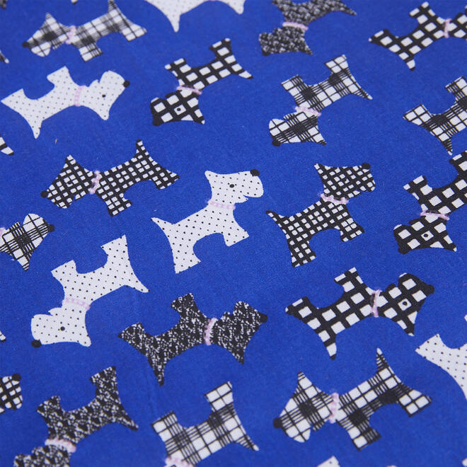 Rolf More - Bedset voor kuben ledikant (matras,kussen,deken blauw)
