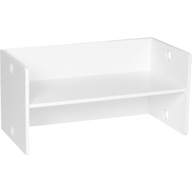 Rolf More - Bank Kuben kleuteruitvoering Wit gespoten 72x36x36cm ongemonteerd
