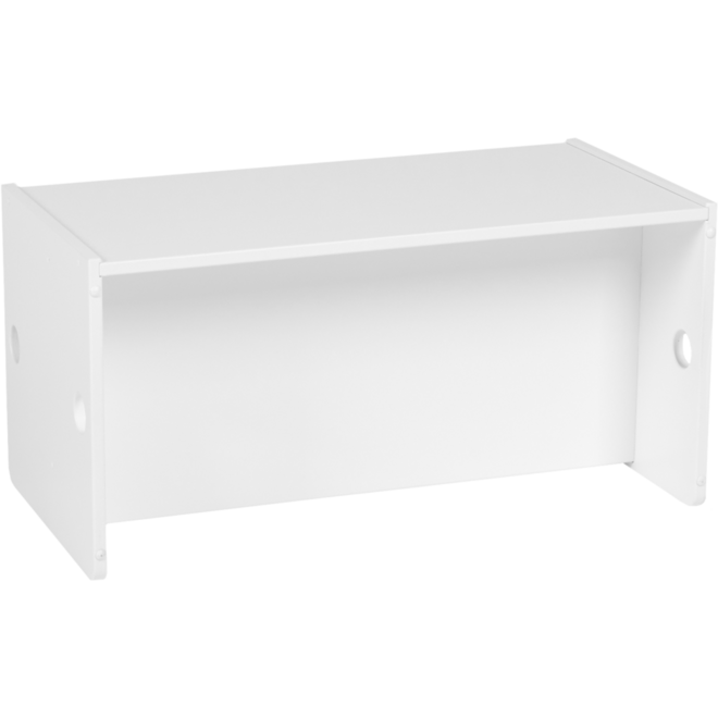 Rolf More - Bank Kuben kleuteruitvoering Wit gespoten 72x36x36cm ongemonteerd
