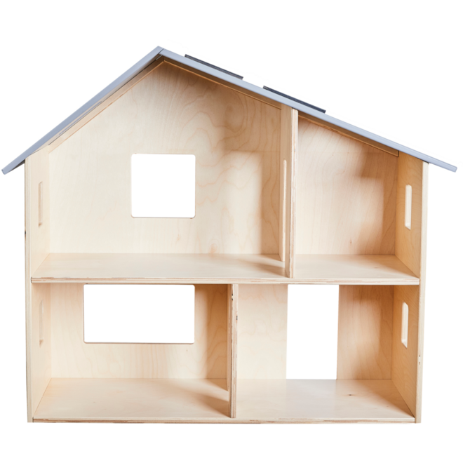 Rolf More - Poppenhuis groot met zonnepanelen