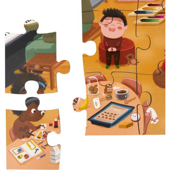 Rolf Puzzels - Vloerpuzzel Sinterklaas, 40 stukken