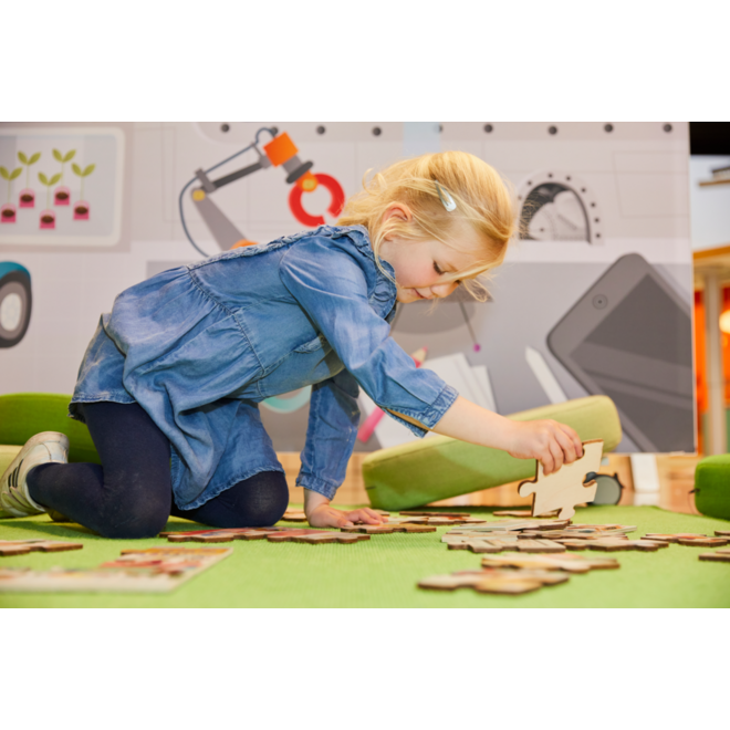 Rolf Puzzels - Vloerpuzzel welkom in de groep, 40 stukken