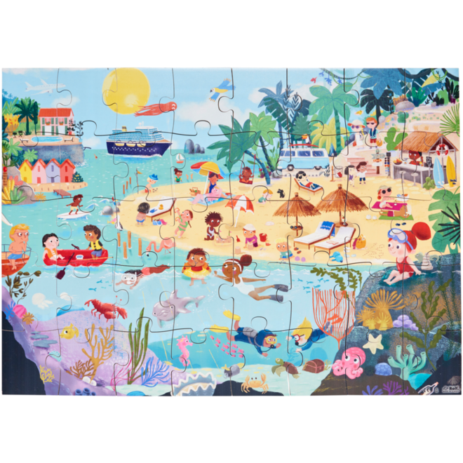 Rolf Puzzels - Vloerpuzzel zomer, 40 stukken