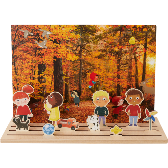 Rolf More - Fotoposters met speelpuzzel basis