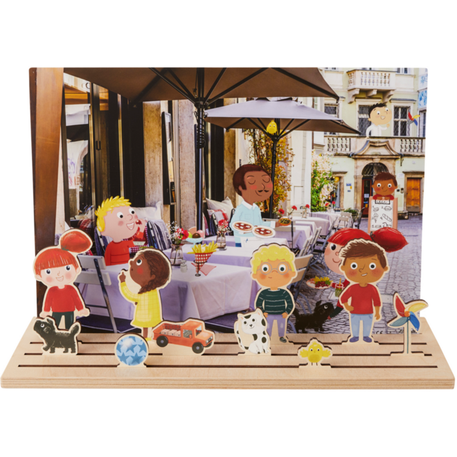 Rolf More - Fotoposters met speelpuzzel basis
