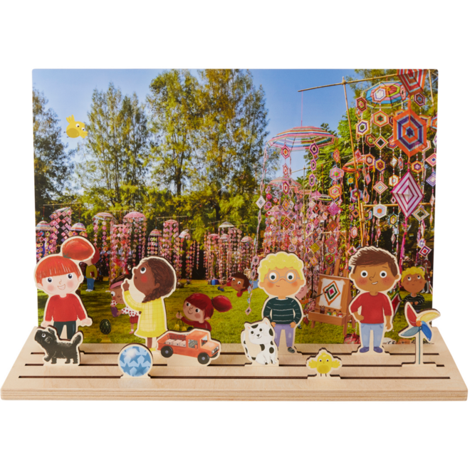 Rolf More - Fotoposters met speelpuzzel basis