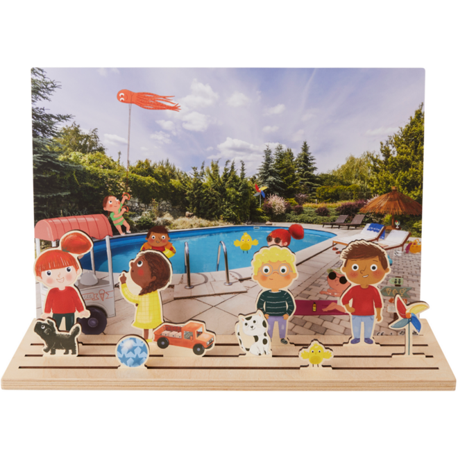 Rolf More - Fotoposters met speelpuzzel basis
