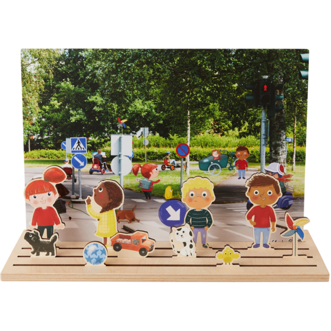 Rolf More - Fotoposters met speelpuzzel basis