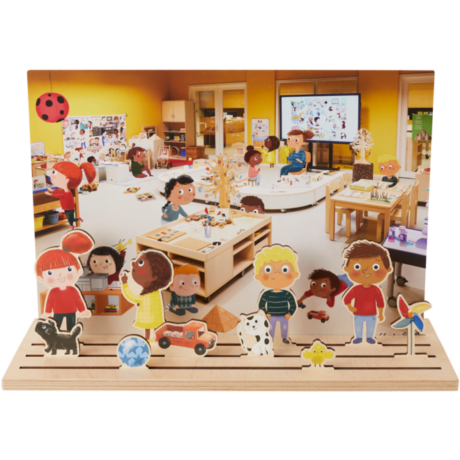 Rolf More - Fotoposters met speelpuzzel basis
