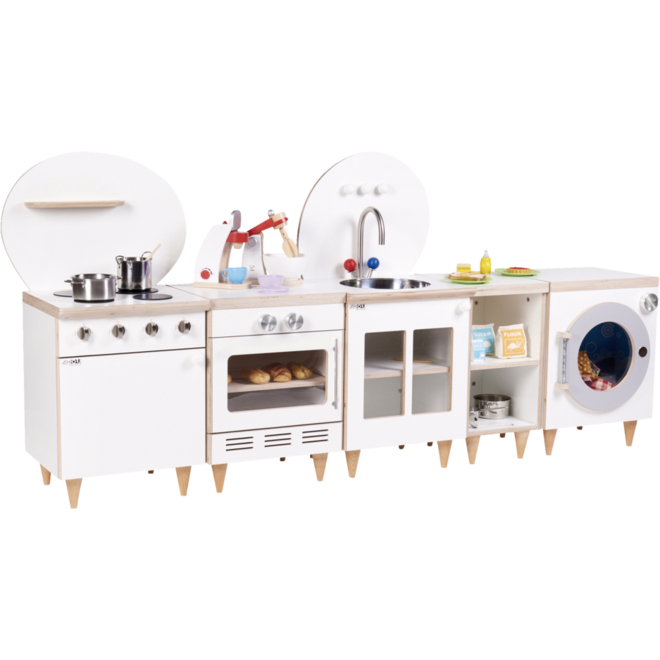 Rolf More - Keuken wit, bestaande uit 5 onderdelen