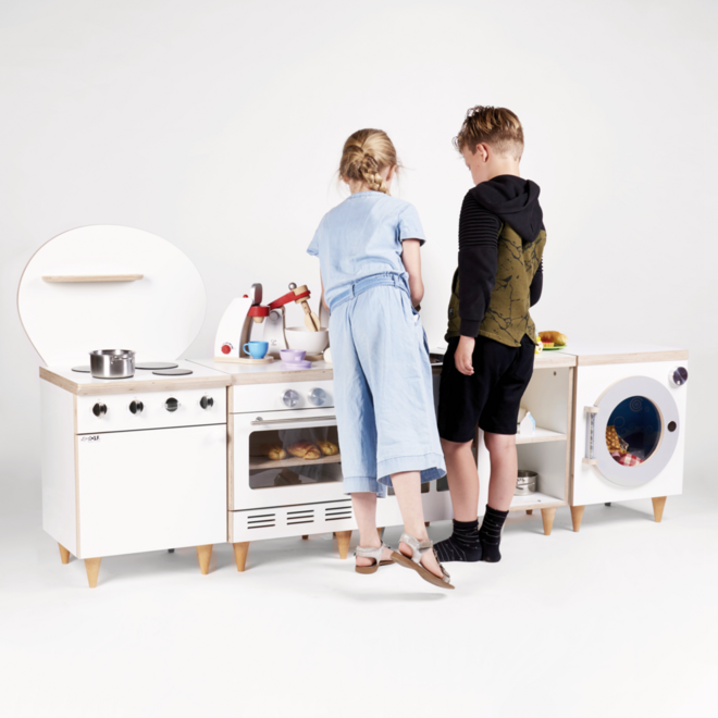 Rolf More - Keuken wit, bestaande uit 5 onderdelen