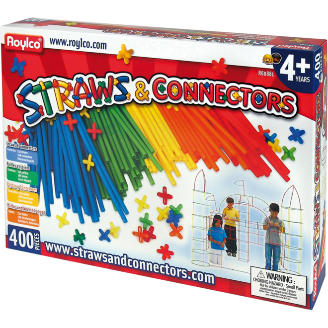 Rietjes en connectoren basisset, 400 delig
