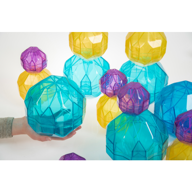 Stralende bouwstenen kleur, 12 stuks