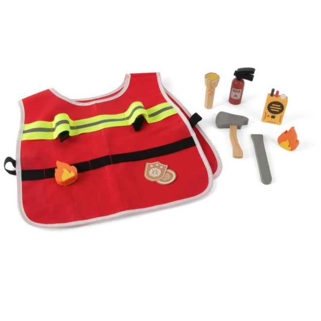 Brandweerspeelset, 10 delig