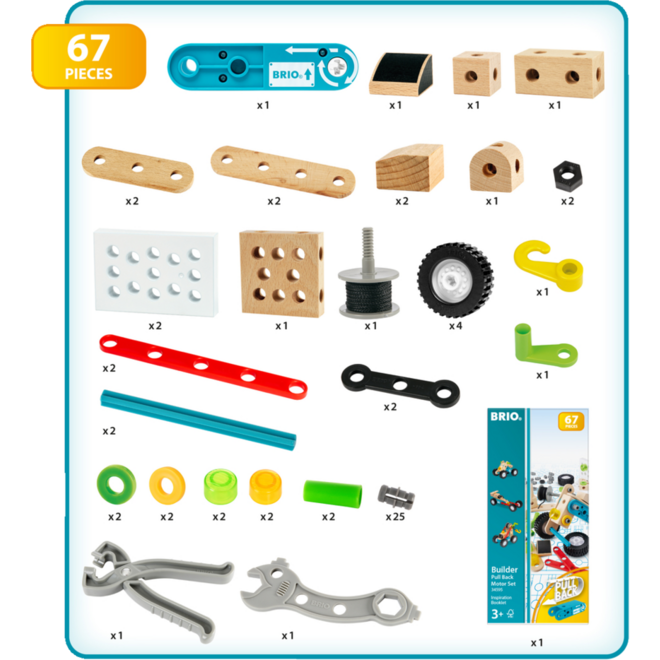 Brio builder pullback motor set