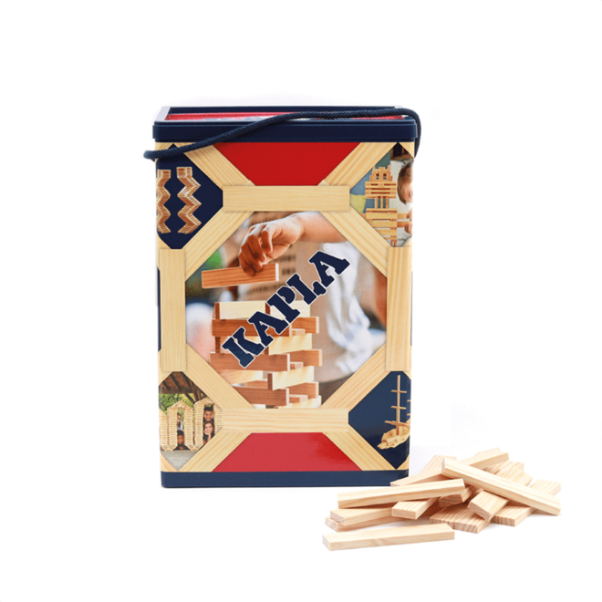 KAPLA® groepsset kartonnen ton met 200 onderdelen