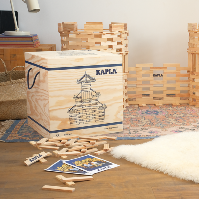 KAPLA® schoolset, 1000 onderdelen in kist