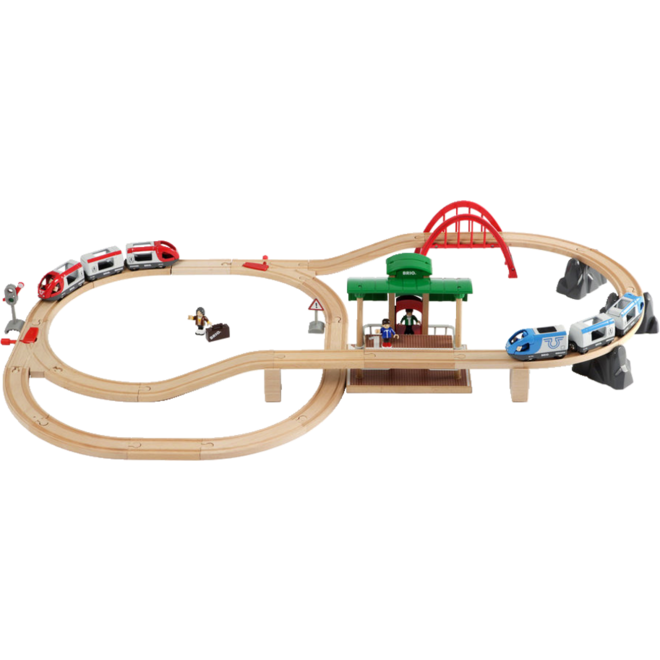 BRIO Treinset met perron