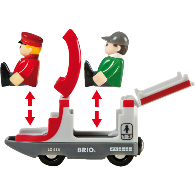 BRIO Treinset met perron