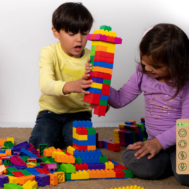 BiOBUDDi Education Big bouwblokken 50 stuks