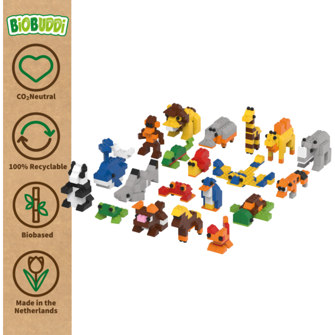 BiOBUDDi Education Small Bouw je dierenplaneet