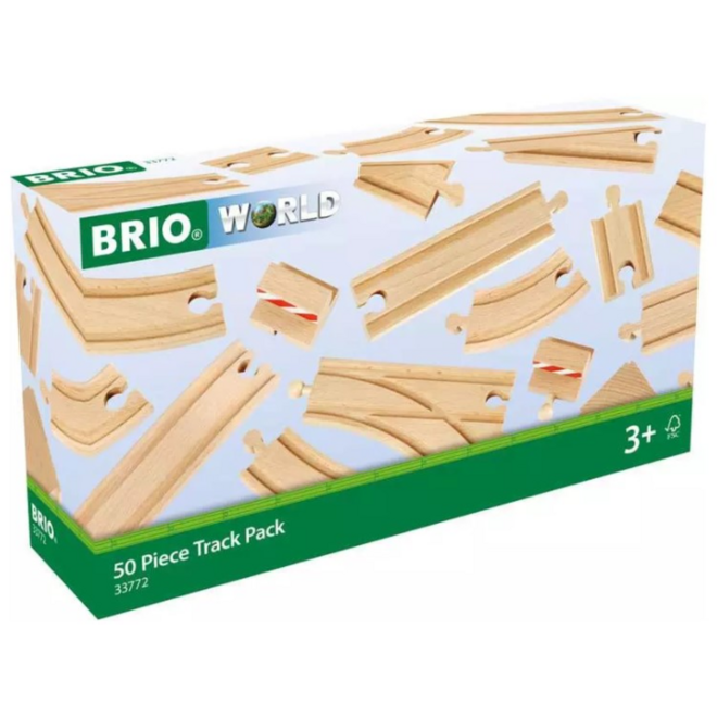 Brio World rails deluxe set (50 stuks)