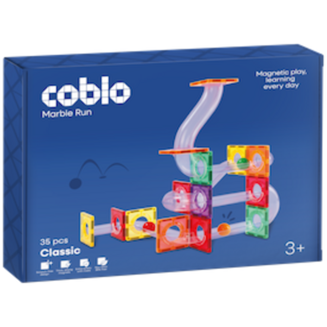 Coblo Classic Knikkerbaan - Uitbreiding 35 stuks