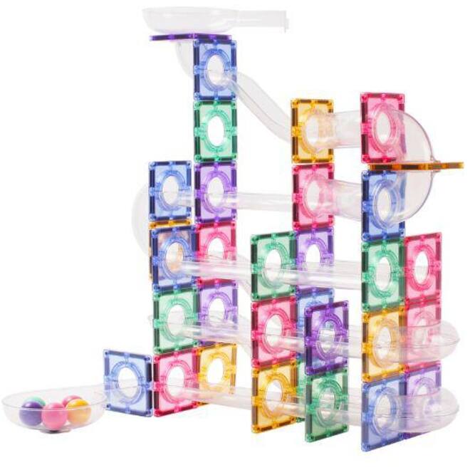 Coblo Pastel Knikkerbaan - 100 stuks