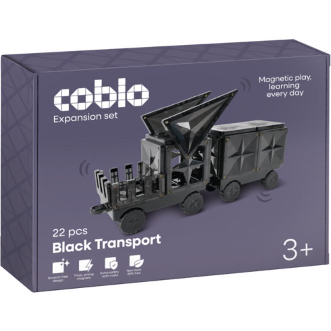 Coblo zwart - 22 delig